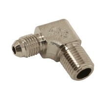 AIR Fitting Elbow 1/4 NPT Male to JIC Male (0740110)